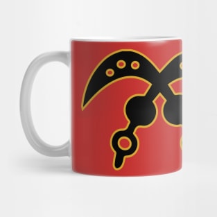 Akofena | Adinkra Symbol | African | African American | Black Lives Mug